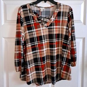 Checkered blouse